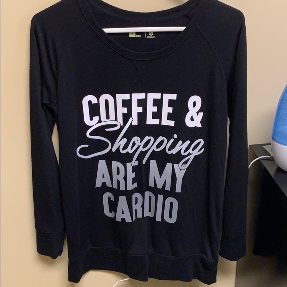 long sleeve athletic sweater